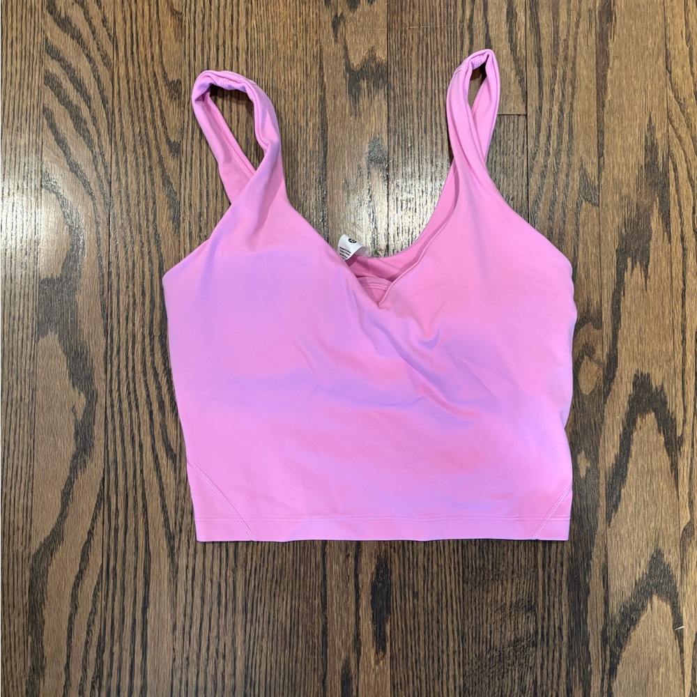 Lulu lemon pink align tank